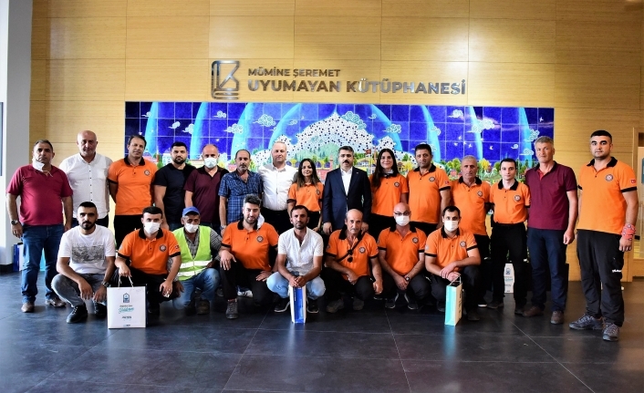 Yıldırım: Başkan Yılmaz kahramanları ağırladı